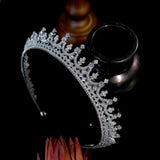 Luxurious Handmade Wedding Crown - Mary