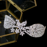 Dubai Inspired Butterfly Headband Swarovski Crystal -Emery