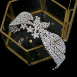 Dubai Inspired Butterfly Headband Swarovski Crystal -Emery