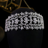 Swarovski Elements- Wedding Crystal Headband/ Handmade Hairband