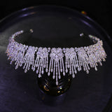 Swarovski Elements Elsa Crystal Crown for Bridal and Quince