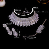 4-piece Handmade Swarovski African/Indian inspired Jewelry Sets made in Dubai