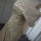 New High Fashion Luxurious Hand Beaded Evening dress