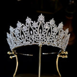 Luxurious Handmade Grand Wedding Crown -Kathy