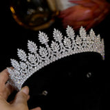 Luxurious Handmade Wedding Crown - Jesse