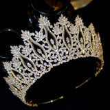 Luxurious Handmade Grand Wedding Crown -Kathy