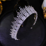 Swarovski Elements Elsa Crystal Crown for Bridal and Quince