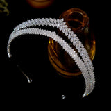 Luxurious Handmade Tiara Wedding Crown -Cleo