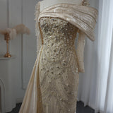 New High Fashion Luxurious Hand Beaded Evening dress