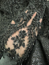 Exclusive Black Custom Wedding Dress