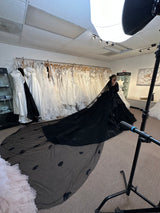 Exclusive Black Custom Wedding Dress