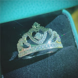 Sterling silver Cushion cut 8mm AAAAA Cz Stone Wedding Band