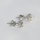 0.5-1 Carat D Color Moissanite Stud earrings