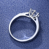 2 CTW VVS1 Brilliant cut Moissanite Diamond Wedding or Engagement Ring