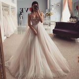 New Arrival ! BOHO Style Tulle Wedding Dress