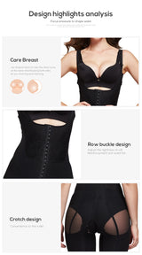 Body Shaper Tummy Control Slimming Corset Waist Trainer Thigh Control