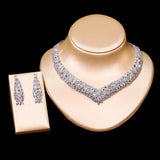 Swarovski 2 Piece Set Bridal Jewelry Set