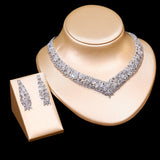 Swarovski 2 Piece Set Bridal Jewelry Set