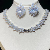 Swarovski Crystal Luxury Bridal Jewelry Set