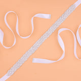 Rhinestones Wedding Dress Belt Sliver Crystal Bridal Sash Diamond Bridal Belt For Women Dresses
