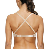 Triangle Cup Women Bra -Deep U