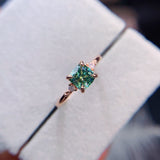 1.0CT Round Cut D Color Moissanite Center 14K White Gold Plated