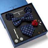 Luxury Gift Box Men's Tie Set Luxurious Silk Tie Necktie Set for Men- 8pcs