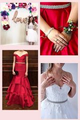 Handmade Wedding Dress Belt, Bridal Sash