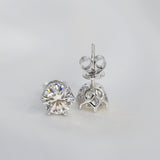 0.5-1 Carat D Color Moissanite Stud earrings
