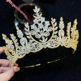 Swarovski Crystal Wedding Crown Tiara- Jessie
