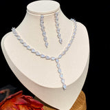 Swarovski Tear Drop Design Jewelry set