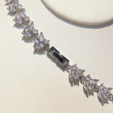 Swarovski Crystal Wedding Set Necklace and Earring set