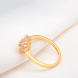 14K Yellow Gold 1.5 Carats Diamond Luxury Engagement & Wedding Ring