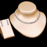 Swarovski Crystal Necklace and Earring Set