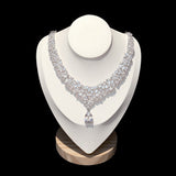Swarovski Crystal Wedding Set Necklace and Earring set