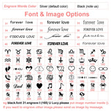 Personalized Man Cufflinks Stainless Steel