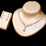 Swarovski Elegant Women's Necklace and Earrings -Karmen
