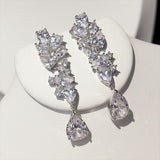 Swarovski Crystal Wedding Set Necklace and Earring set