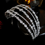Swarovski Crystal Wedding Head band - Yessica
