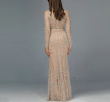 Luxury Tassel Beading Long Dress / Plus Size available