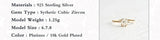 Mini Zircon Engagement Ring for Women Rings Female Gold Fine Jewelry