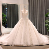 New Arrival 2021 off shoulder bridal dress