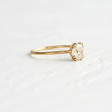 Mini Zircon Engagement Ring for Women Rings Female Gold Fine Jewelry