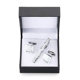 Men's Gift Set Tie clip and exquisite Cufflinks