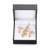 Men's Gift Set Tie clip and exquisite Cufflinks