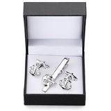 Men's Gift Set Tie clip and exquisite Cufflinks
