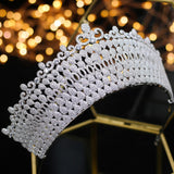 Swarovski Crystal Crown Tiara - Tanya
