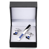 Men's Gift Set Tie clip and exquisite Cufflinks