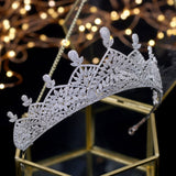 Swarovski Crystal Crown Wedding Head Crown Tiara