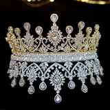 Swarovski Crystal Crown Tiara - Merna